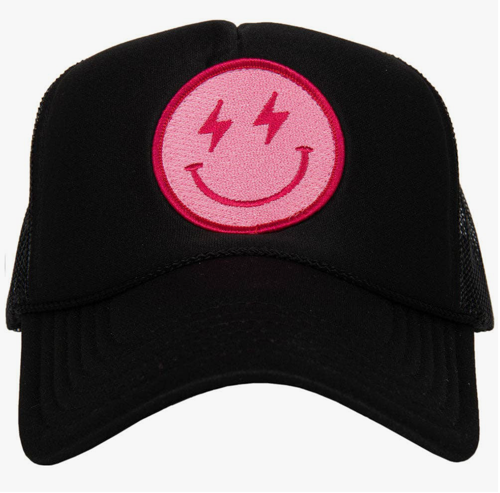 Zippy Lightning Trucker Hat in Midnight