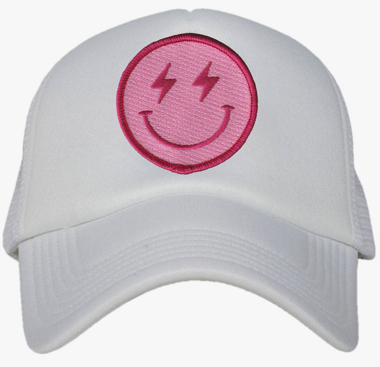Zippy Lightning Trucker Hat in BRIGHT Snow
