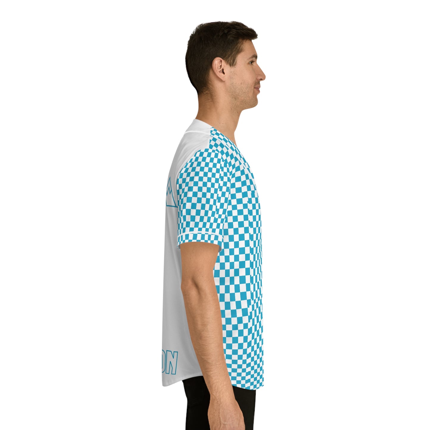 Mtn. Division Skeleton riding Lighting Baseball Jersey